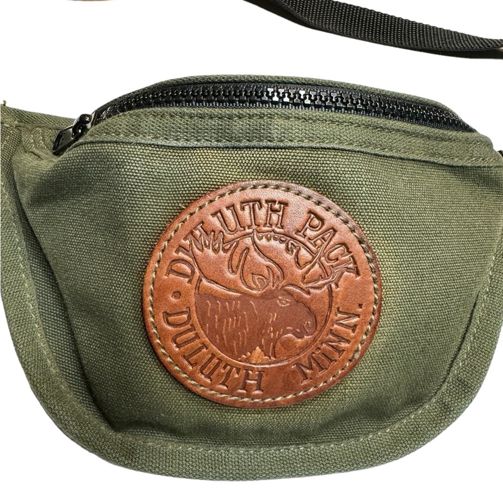 Olive Green Duluth Pack Belt Bag - Picture 2 of 7